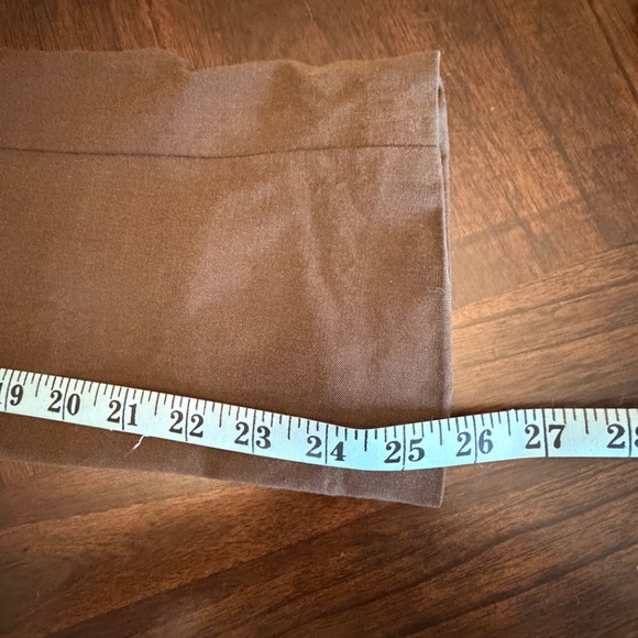 Talbots Chocolate Wool Blend Lined Blazer, Size 16 - Picture 8 of 14